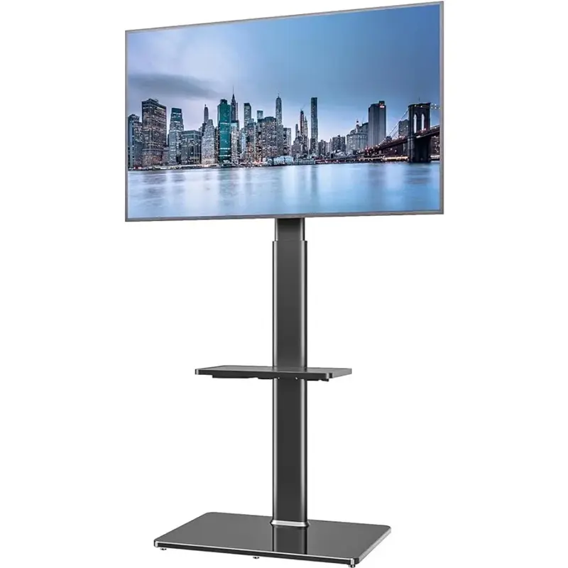 Suporte giratório do monitor com altura ajustável e função de inclinação, suporte para TV, peças de acessórios, Consumer Electronics, 100 graus