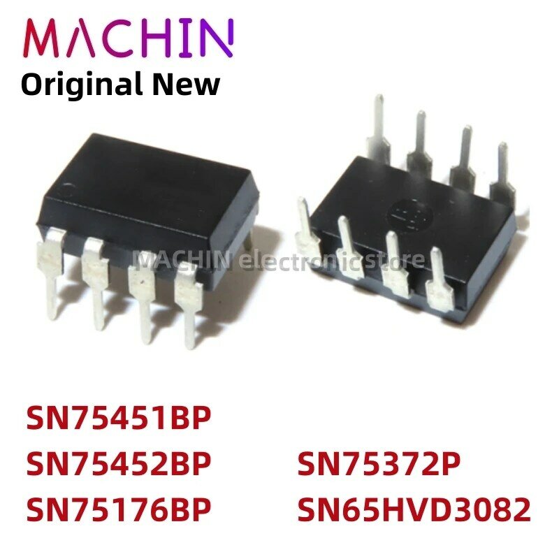1pcs SN75451BP SN75452BP SN75176BP SN75372P SN65HVD3082 DIP-8 Power Management Chip DIP8