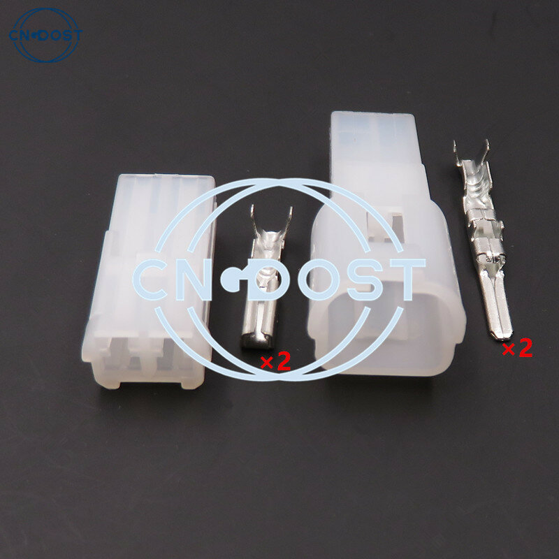 1 Set 2 Hole 7123-1520 7122-1520 Male Female Docking Socket MG620074 AC Assembly Tweeter Audio Wiring Harness Socket Connector
