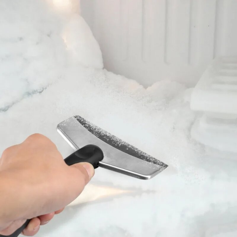 Carro pára-brisa multifuncional neve pá, descongelando limpeza ferramenta, acessórios de inverno, 2pcs