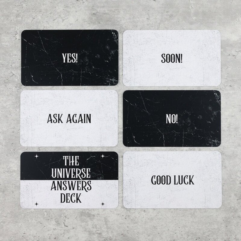 The Answers Keywords Cards, Deck Cards, 10.3x6cm, 44 Pcs