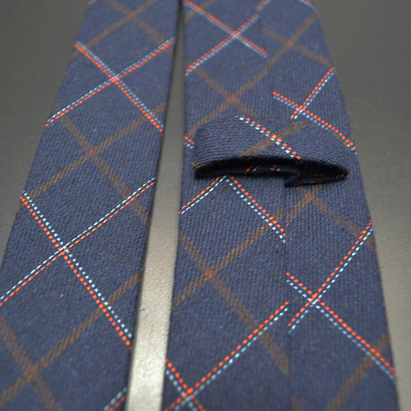 Cravatte in finta lana per uomo cravatte Casual solide Skinny Corbata cravatta a righe sottili per accessori per la cravatta del vestito del regalo di nozze