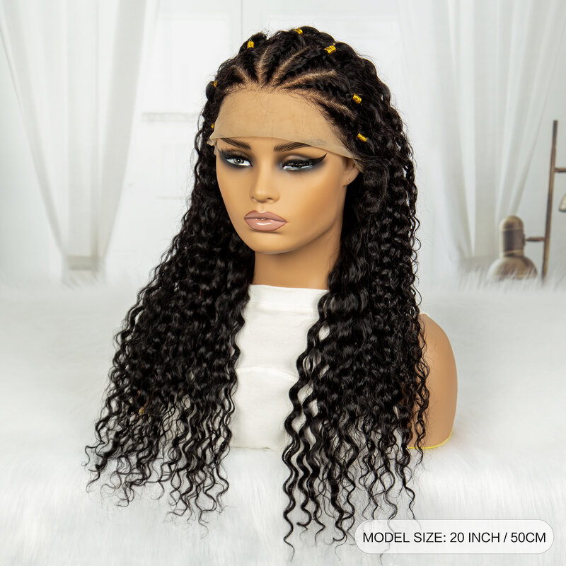 13x4 прозрачные кружевные фронтальные вьющиеся парики 28 30 дюймов волнистые человеческие волосы парики с косами предварительно выщипанные Remy для женщин плотность 180%