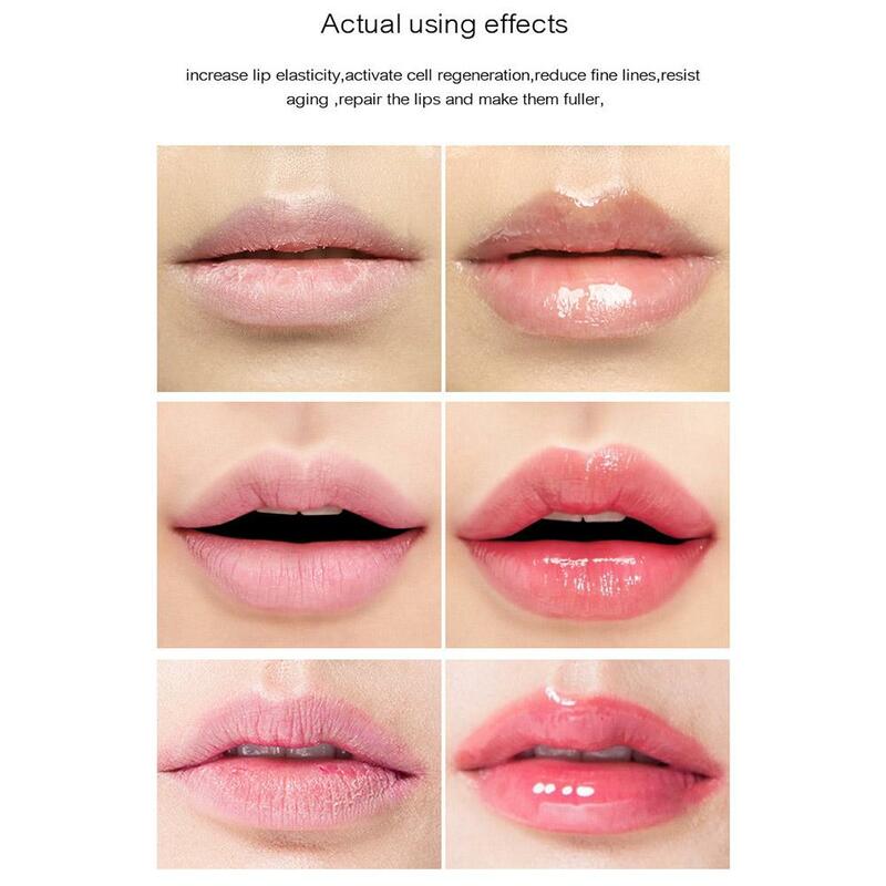 唇用のマニキュアージェル,美容液,肌の効果,天然のリップによる保湿剤