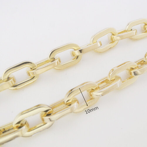 Shoulder strap for luxury bag10mm  Chain,Purse Chain Replacement, Zinc Alloy Metal Chain,Purse Chain Strap,Handbag Supply LC-063