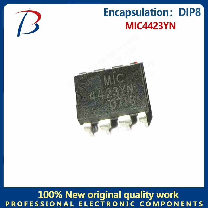 10pcs MIC4423YN package DIP8 integrated circuit chip gate driver
