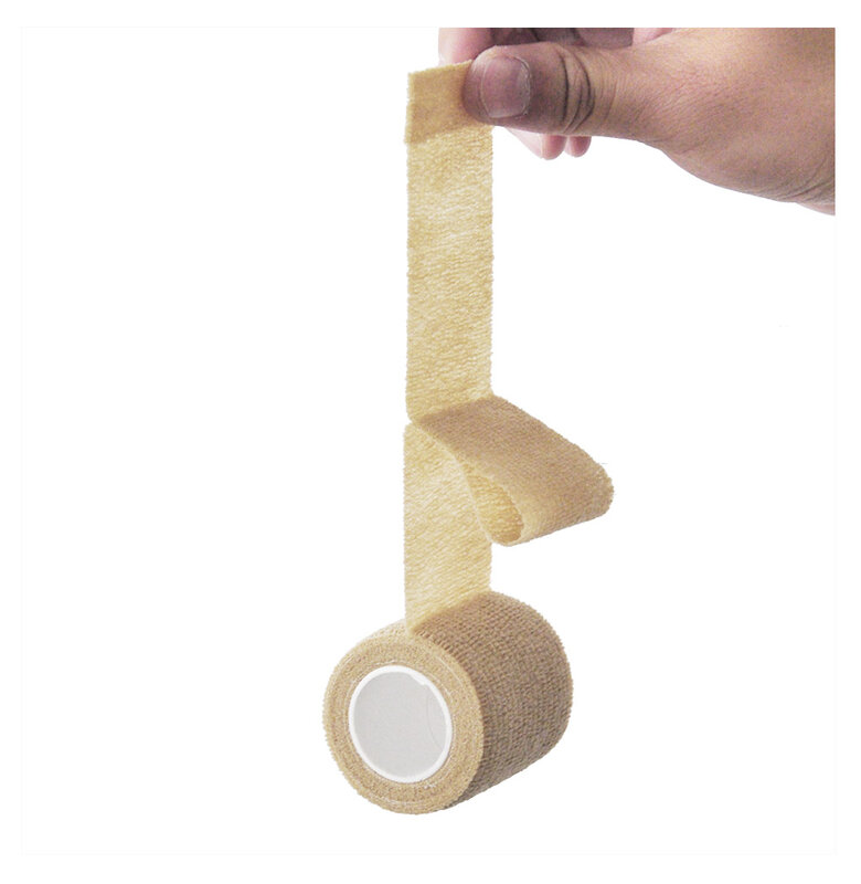 1pc Disposable Self-adhesive Flex Elastic Bandage Tape For Tattoo Handle Grip Tube Wrap Elbow Stick Motion Accessories 5*450cm