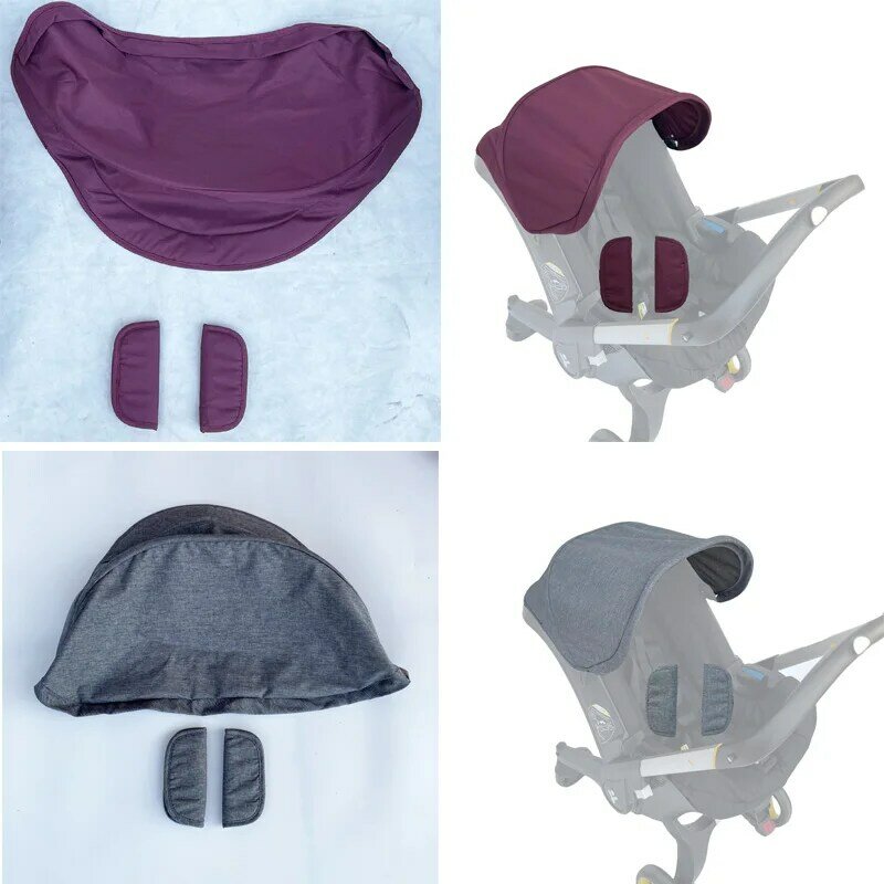 Anak COLU®Aksesori kereta bayi Kit perubahan bantalan kursi, penutup kanopi pakaian cocok dengan Doona kursi mobil kereta bayi & foofo