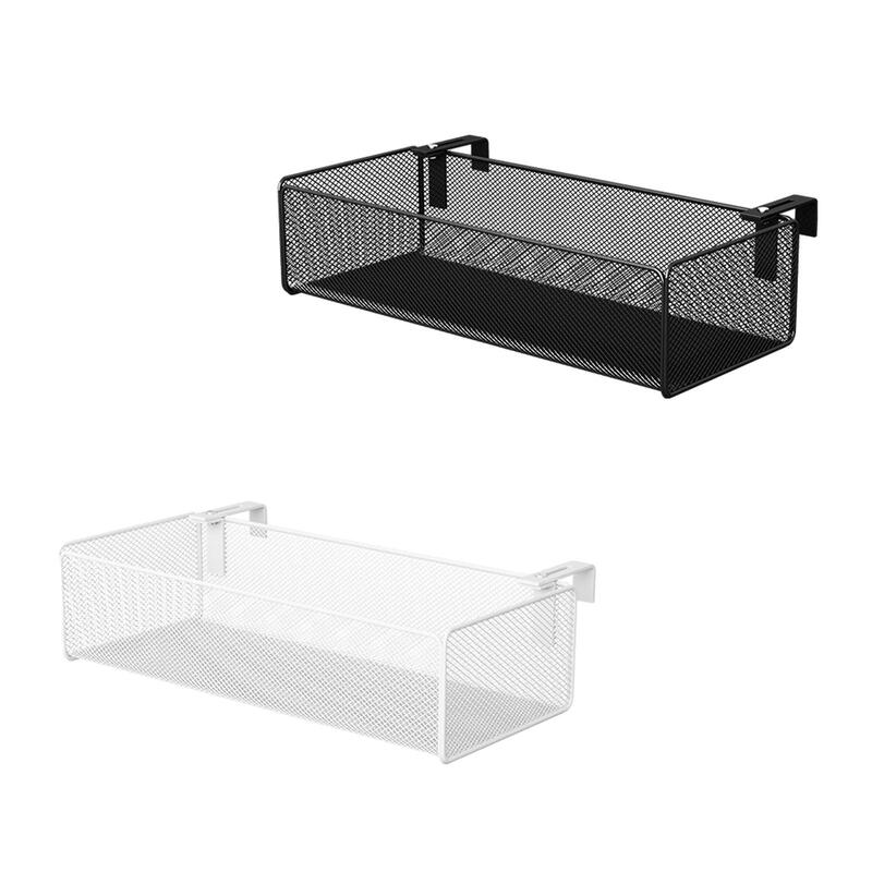 Office Desk Divider Pendurado Storage Basket, Bedside Shelf Rack, Organizador para Bed Rail Retângulo Acessórios, 36.8x15.2x 9cm