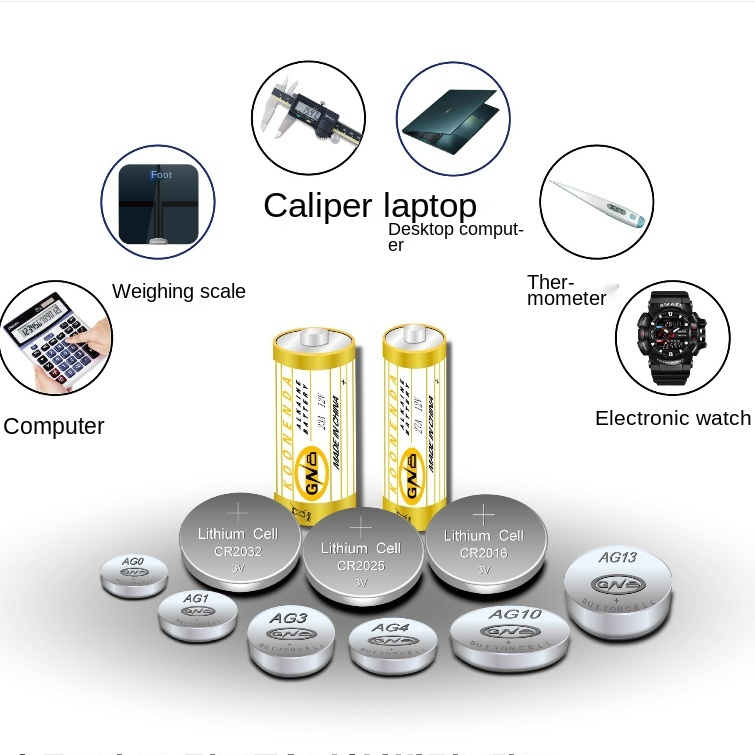 電子時計、電卓、体重計用の新しい5個cr24773v環境にやさしいボタンバッテリーリチウム電池