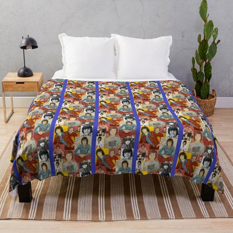 Картинка с коллажем Donny Osmond, роскошное утолщенное одеяло, необходимое для спальни