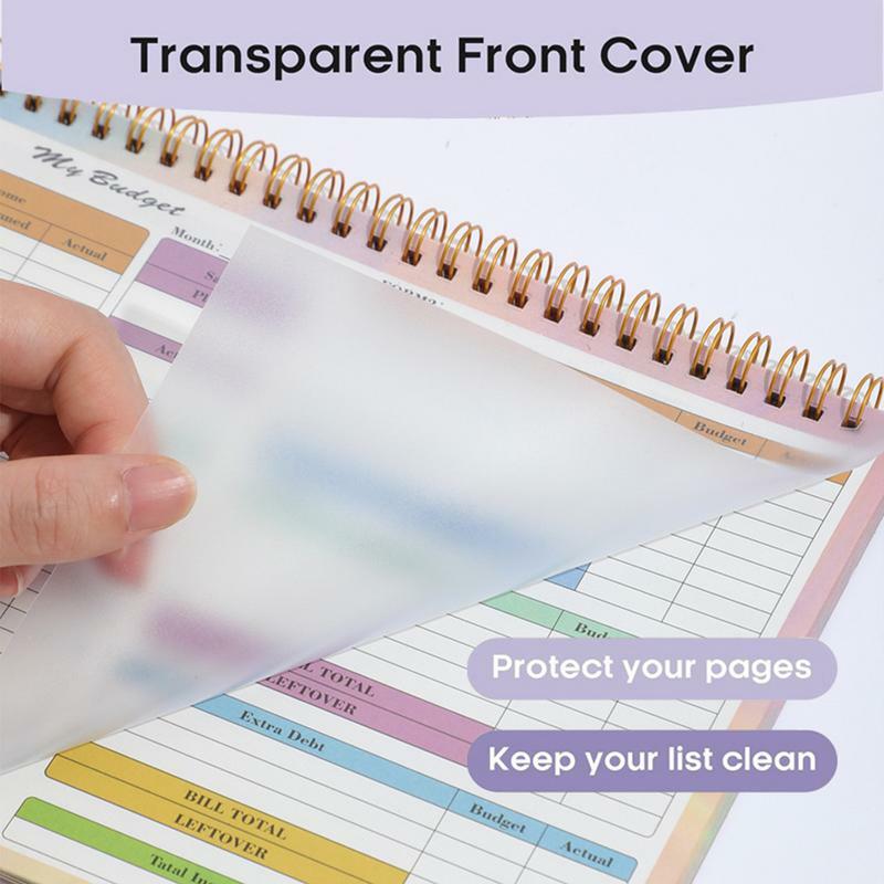 Budget Book Weekly Budget Book Expense Tracker Notebook Expense Tracker Notebook Bill Organizer With Waterproof Cover Budgeting