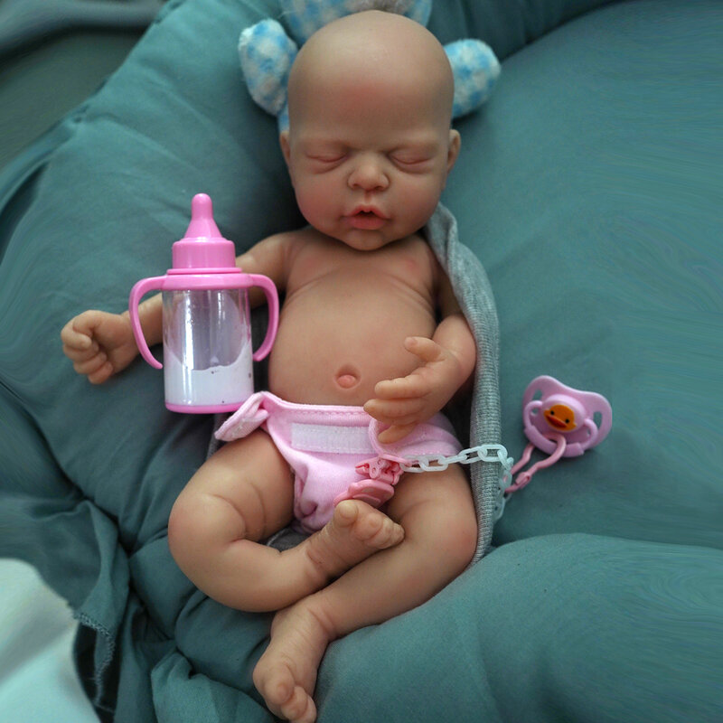 Boneka bayi silikon Full Body 12 inci, boneka bayi Preemie Full Body, boneka anak laki-laki, Liam "& ANAK perempuan Nova", boneka Reborn seperti hidup, harga permukaan, anti-stres, untuk anak-anak