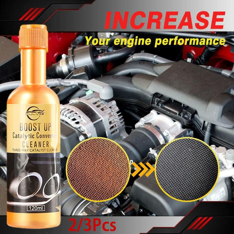3PCS  Promotion Car Catalytic Converter Cleaners To Automobile Engine CSV Clean Accelerators Catalysts Easy Cleaner