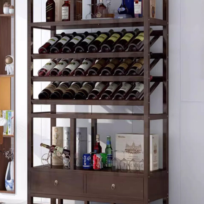 Armário do vinho da garrafa da sala de estar, armazenamento, restaurante, exposição móvel, cocktail, bebida, caneca, mobília