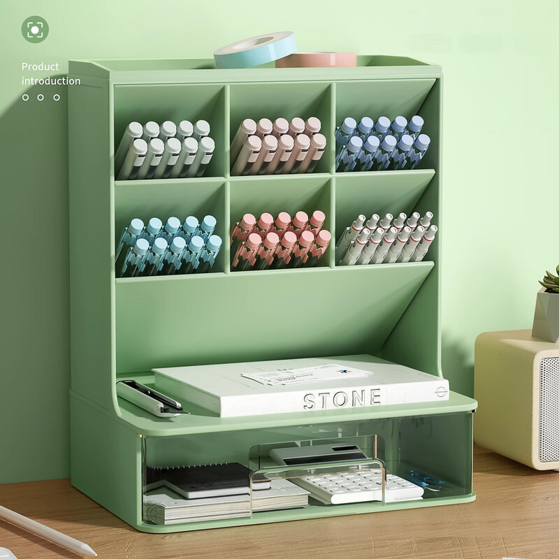 Pen Holder Pencil Holders Drawer Home Pink Office Desk Setup Organizer Storage Accessories Gadgets School Supplies Stationery