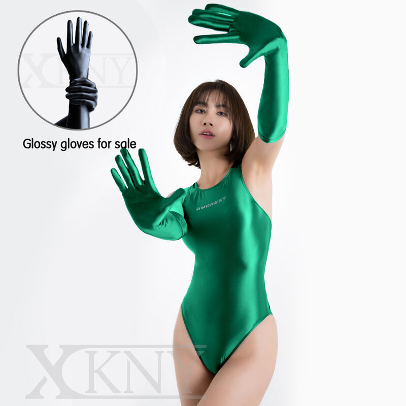 Яркие блестящие перчатки XCKNY, разноцветные сексуальные высокоэластичные перчатки, вечернее платье, блестящие высокоэластичные женские перчатки