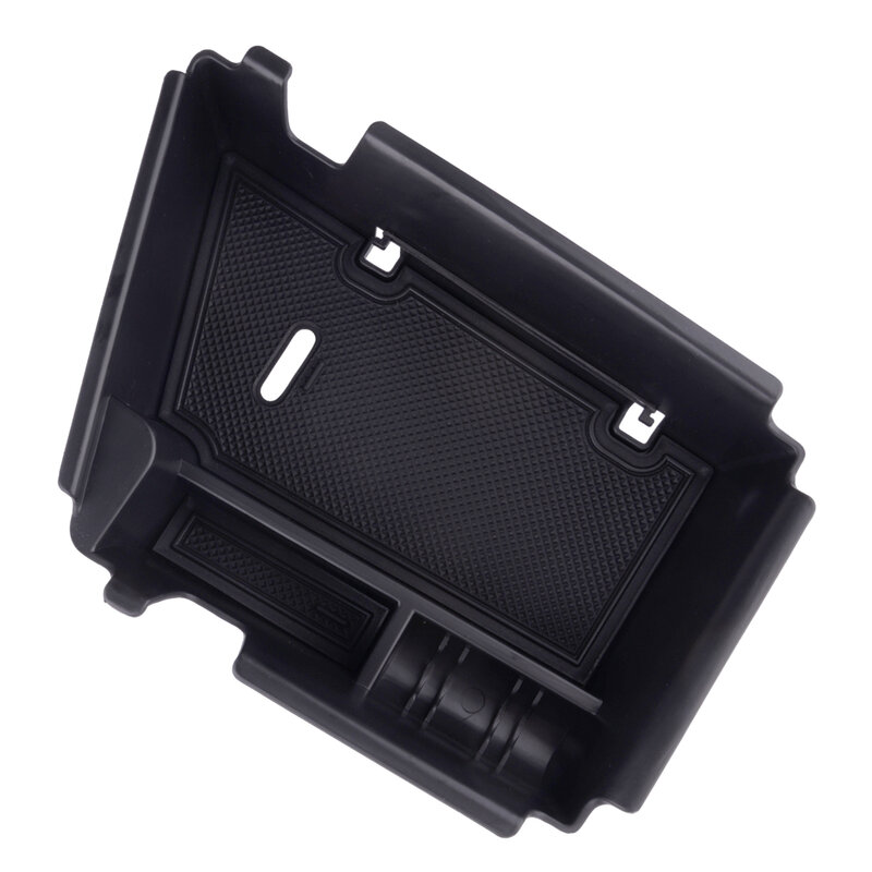 Car Center Console Armrest Storage Box Organizer Tray Fit For Hyundai Elantra N 2022 right hand drive Black