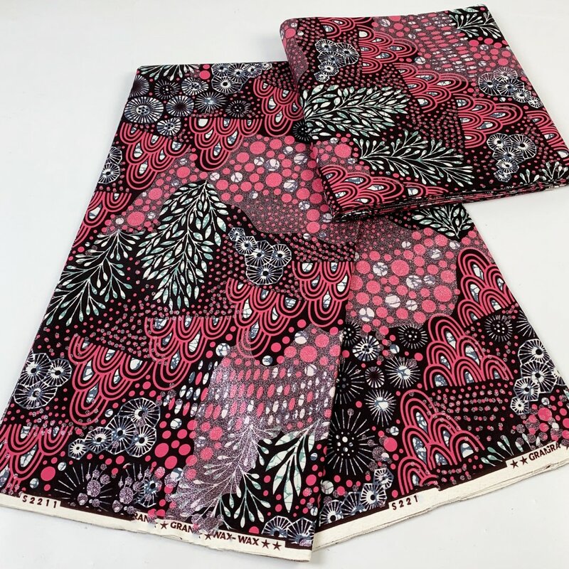 2023 nowy projekt 100% Top bawełniany jakości Super złoty wosk afrykańska tkanina do sukni ślubnej z przepaskami biodrami rzemieślniczymi Y2