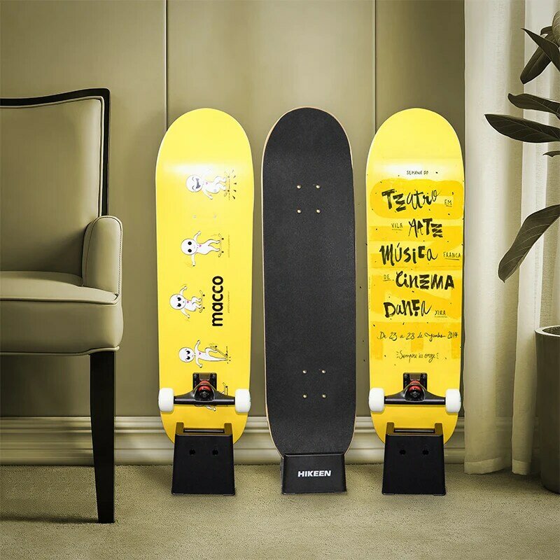 Boden Skateboard Rack Multifunktions Ski Bord Halter Für Skateboard Wand Montieren Lagerung Und Display Organisieren Stand Zubehör