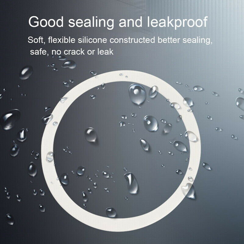 Replacement Gasket Seal For Coffee Espresso Moka Stove Pot Top Silicone Rubber Coffee Makers Accessories