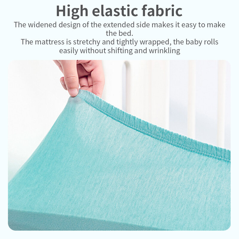 120*60cm lenzuolo con angoli in cotone stelle animali materasso per culla copriletto per bambini per culla neonato lenzuolo per culla