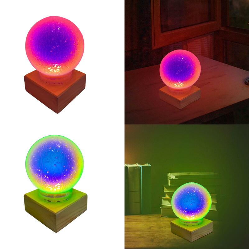 Moon Lamp Bedside Table Lamp with Stand Atmosphere Lamp Desk Lights Night Light
