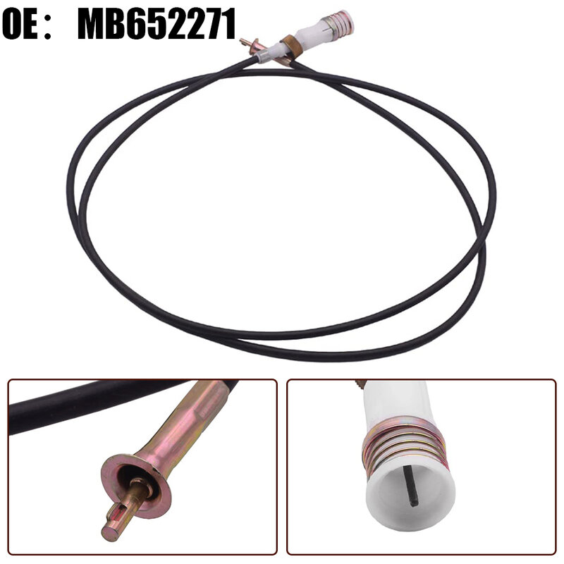 1 pz linea contachilometri per auto accessori per auto per Pajero MB652271 cavo tachimetro ABS + metallo nero installazione diretta