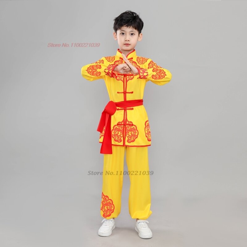 Conjunto de ropa de artes marciales chinas wushu kungfu, uniforme de kung fu, wing chun, shaolin, estampado de flores, traje de entrenamiento wushu, ejercicio, 2024