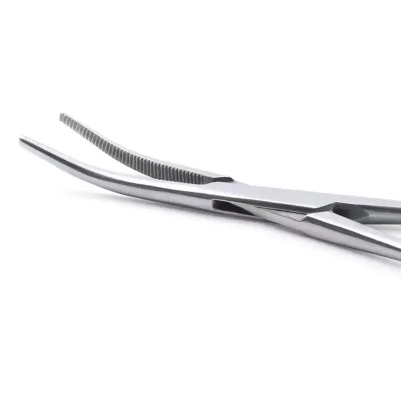 Stainless Steel Hemostatic Forceps Vascular Forceps Surgical Clips Straight Elbow Large and Small Mosquito Clips Complete Models