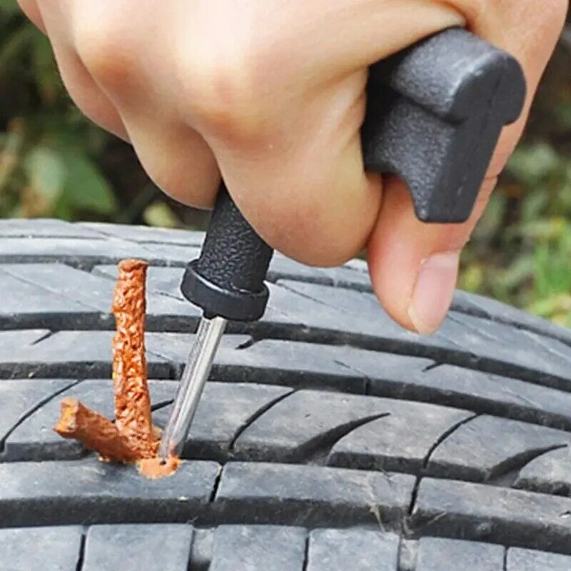 Tubeless Strip perbaikan ban mobil, alat perbaikan ban mobil motor sepeda tusukan memperbaiki steker alat segel Strip karet