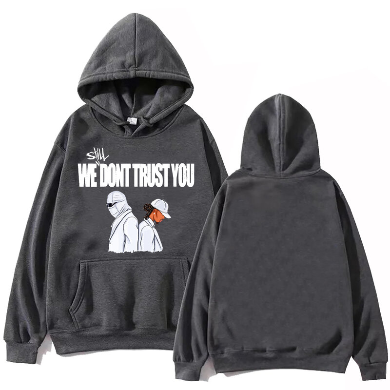 Future & Metro Boomin We Still Don't Trust You Hoodie Harajuku  Pullover Tops Sweatshirt Fans Gift
