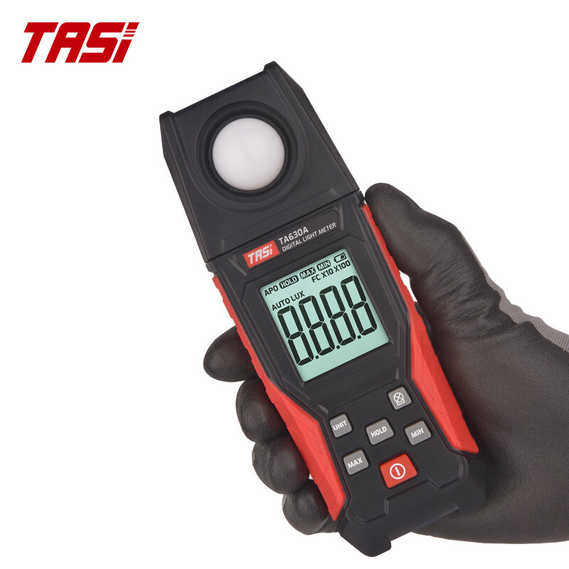 TASI TA630 Luxometer Professional Lux Meter Handheld Light Meter High Accuracy Luxmeter Illuminometer Photometer