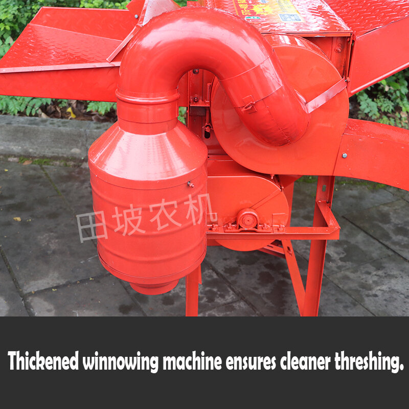 Fengjiutian Benzinmotor Mini multifunktion ale Reis weizen bohnen Sorghum Hirse Dreschmaschine elektrische Dreschmaschine