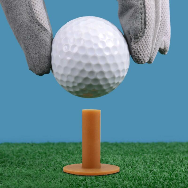 Premium Rubber Golf Tees, ferramenta de treinamento durável, resistente ao desgaste, baixa fricção Golf Shots
