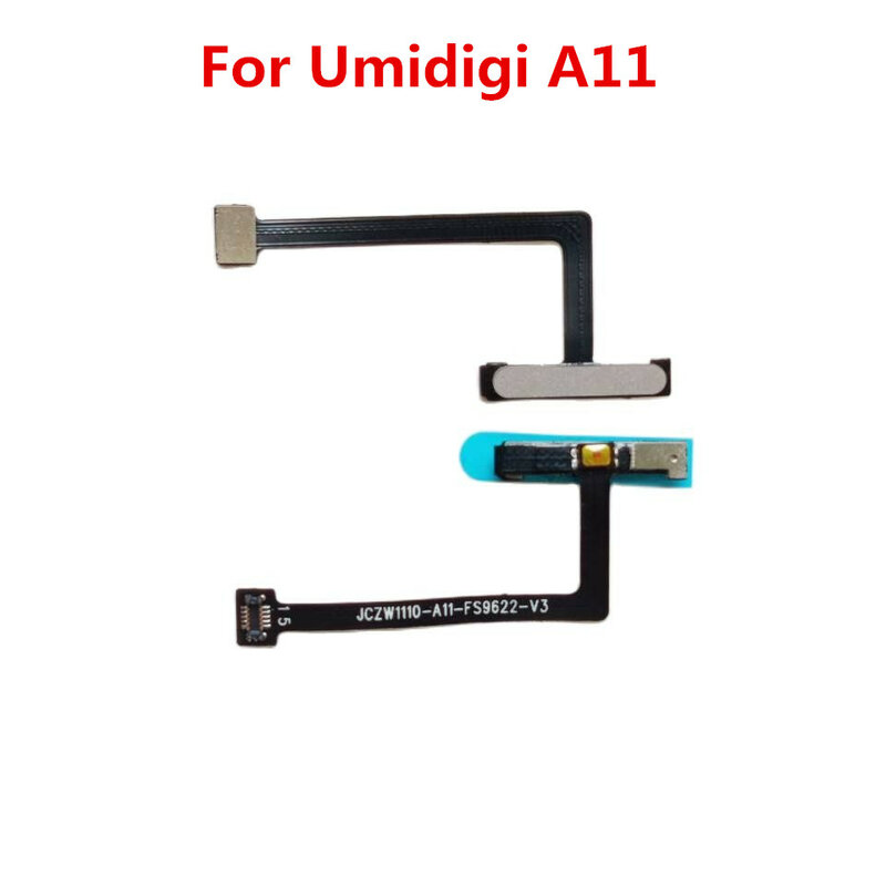Module d'empreinte digitale de téléphone portable pour Umidigi A11, 128 go/64 go, bouton d'accueil, câble flexible, nouveau, Original