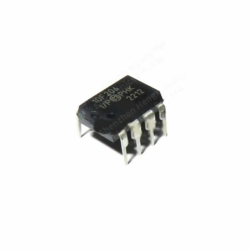 10pcs  PIC10F206-I package DIP-8 in-line MCU chip embedded microcontroller