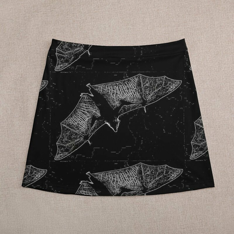 batty for bats Mini Skirt outfit korean style Miniskirt midi skirt for women Sexy mini skirt