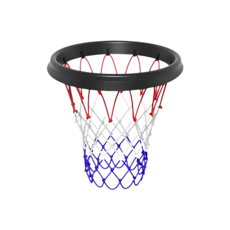 Filet de basket-ball intérieur et extérieur portable, cadre en PU, accessoire professionnel parfait, E6y9