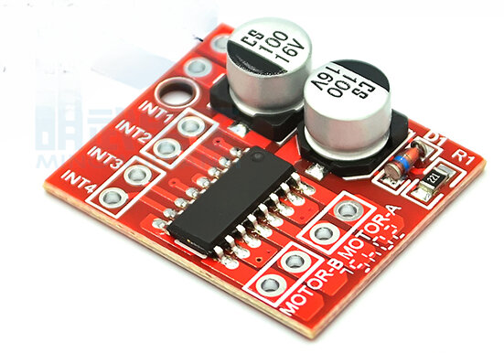 Módulo de placa de controlador de Motor L298N, Motor paso a paso de CC, accesorios de Robot de coche inteligente