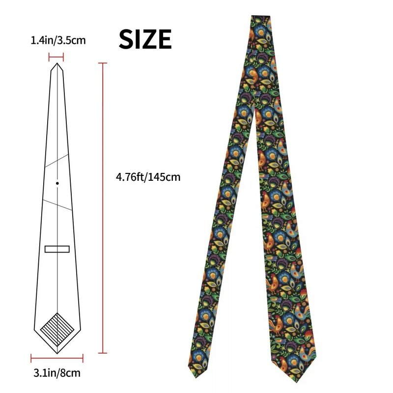 Модные мужские галстуки для ношения в народном стиле