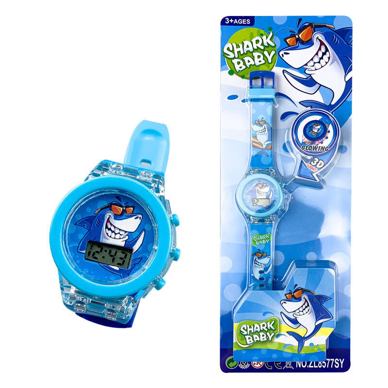 Relojes luminosos de Hello Kitty para niñas, Kuromi Sanrio, regalo para niños, reloj de pulsera femenino