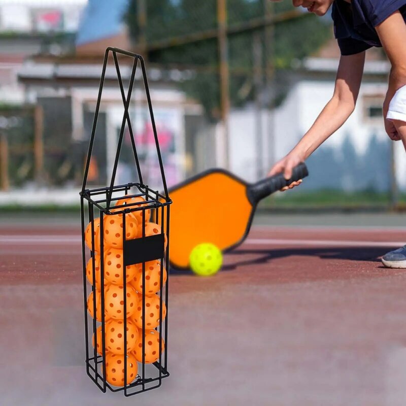 Pickleball Picker Portable Tennis Ball Picker Basket "per palestra Sport all'aria aperta