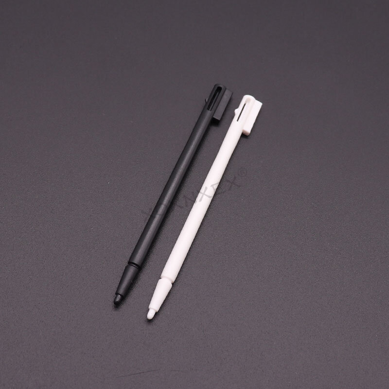 XOXNXEX-długopis Stylus pióro dotykowe, czarny/biały, zamiennik dla nintendo DS dla konsoli do gier NDS