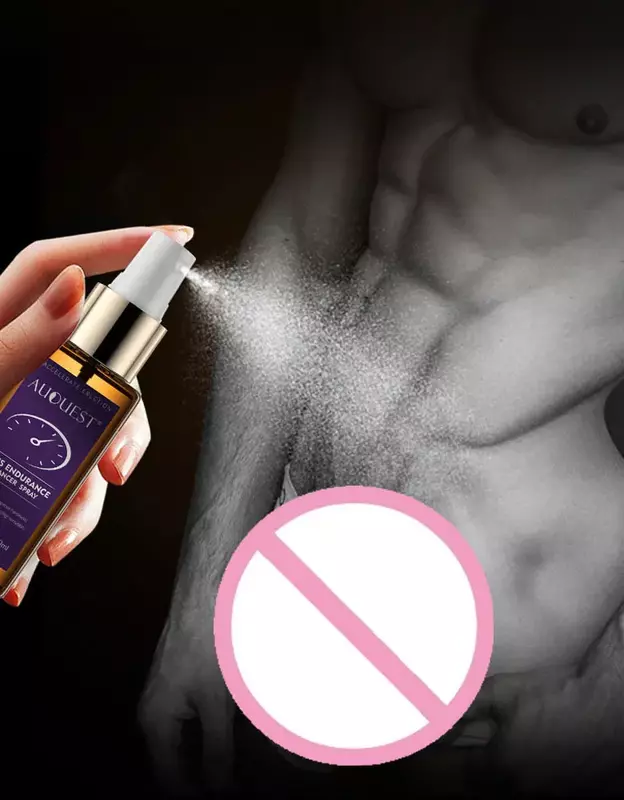 Roztwór do pielęgnacji sprayu dla mężczyzn opóźnia wytrysk zioło przedłużające seks, trwające długie 60 minut szybka erekcja Climax Flirt produkt 1 szt 30ml