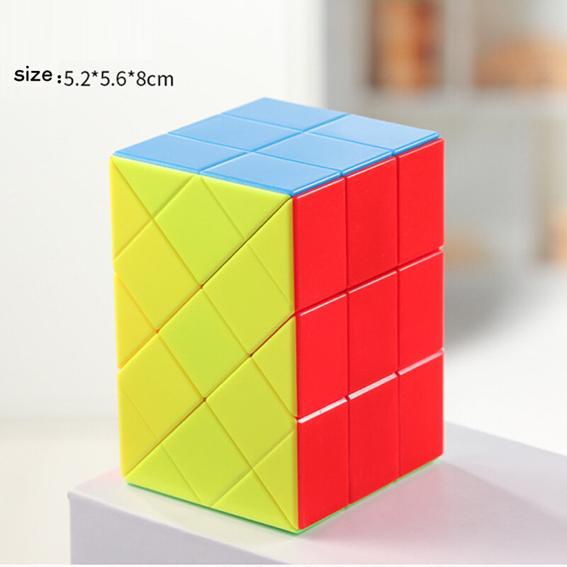 Cubo mágico de velocidad para niños, juguetes educativos, rompecabezas, regalos para niños, 3x3x4, 334