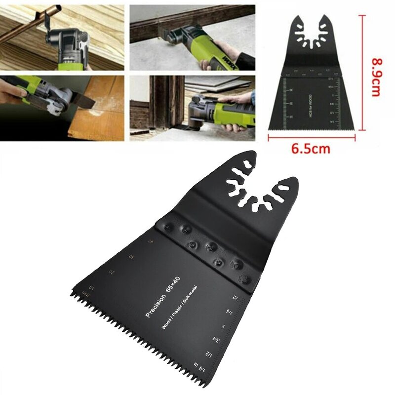 1-5PCS 65mm 2.6Inch Multi Tool Oscillating Saw Blade Multi-Function Saw Blade For Wood Metal Plastic Cutting Tools Accessories