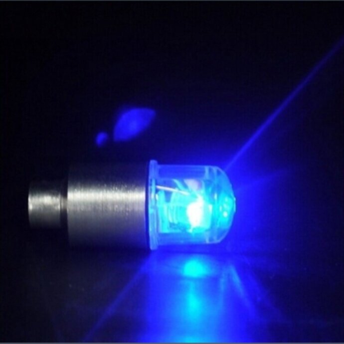 2/4 Tự Động Đèn LED Xe Đạp Xe Máy Đèn Lốp Van Có Đèn Trang Trí Lốp Van Có Đèn Flash Strobes đèn Neon