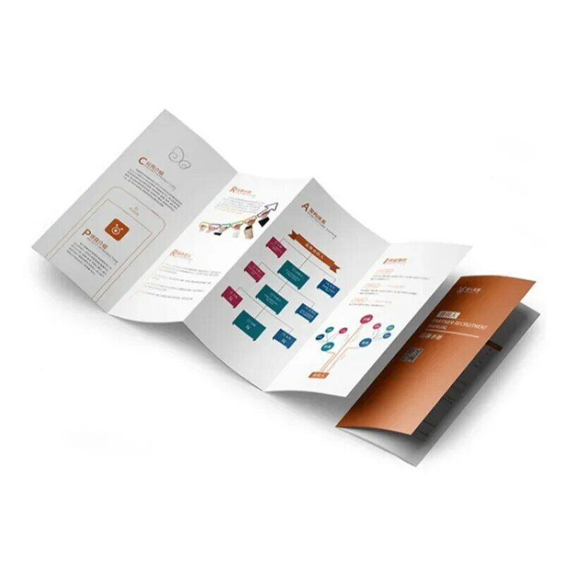 Producto personalizado, promoción impresa, folleto barato, folleto, folleto, catálogo, impresión de folleto