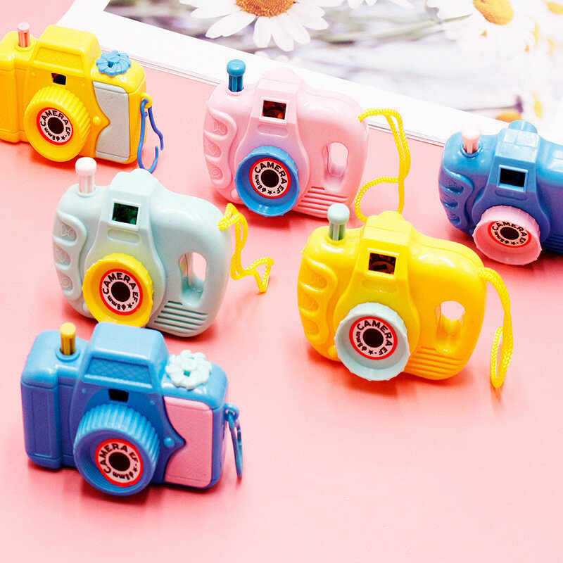Детская мини-камера для просмотра фильмов мультяшная забавная камера подарок интерактивная игрушка для детей и родителей связь фотография хобби обучение